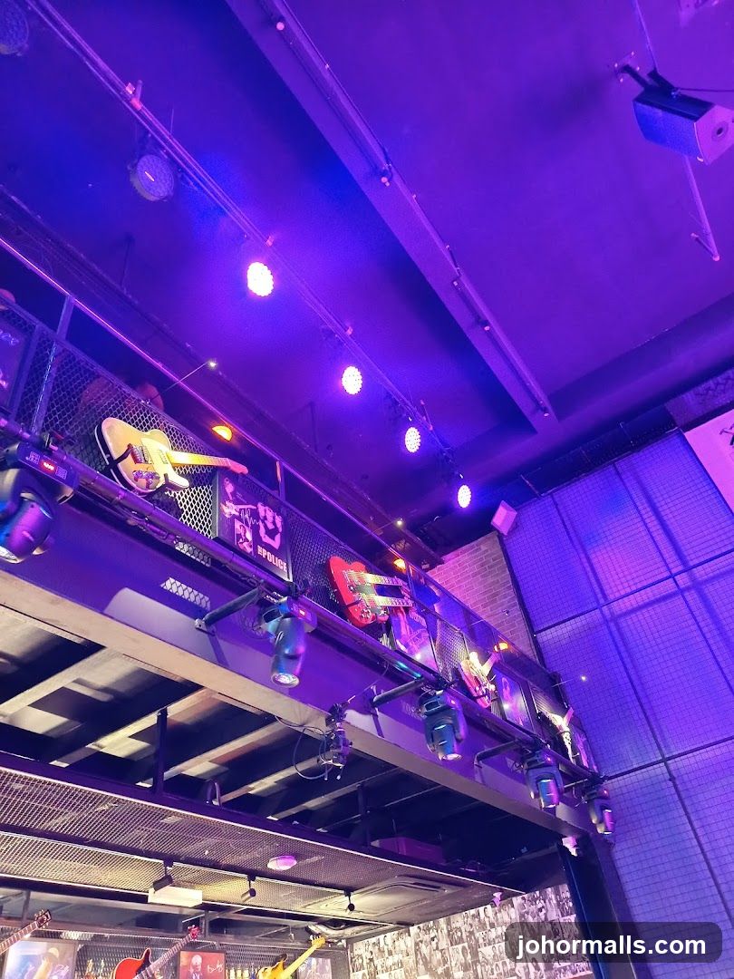 Guitars and Stage Lighting