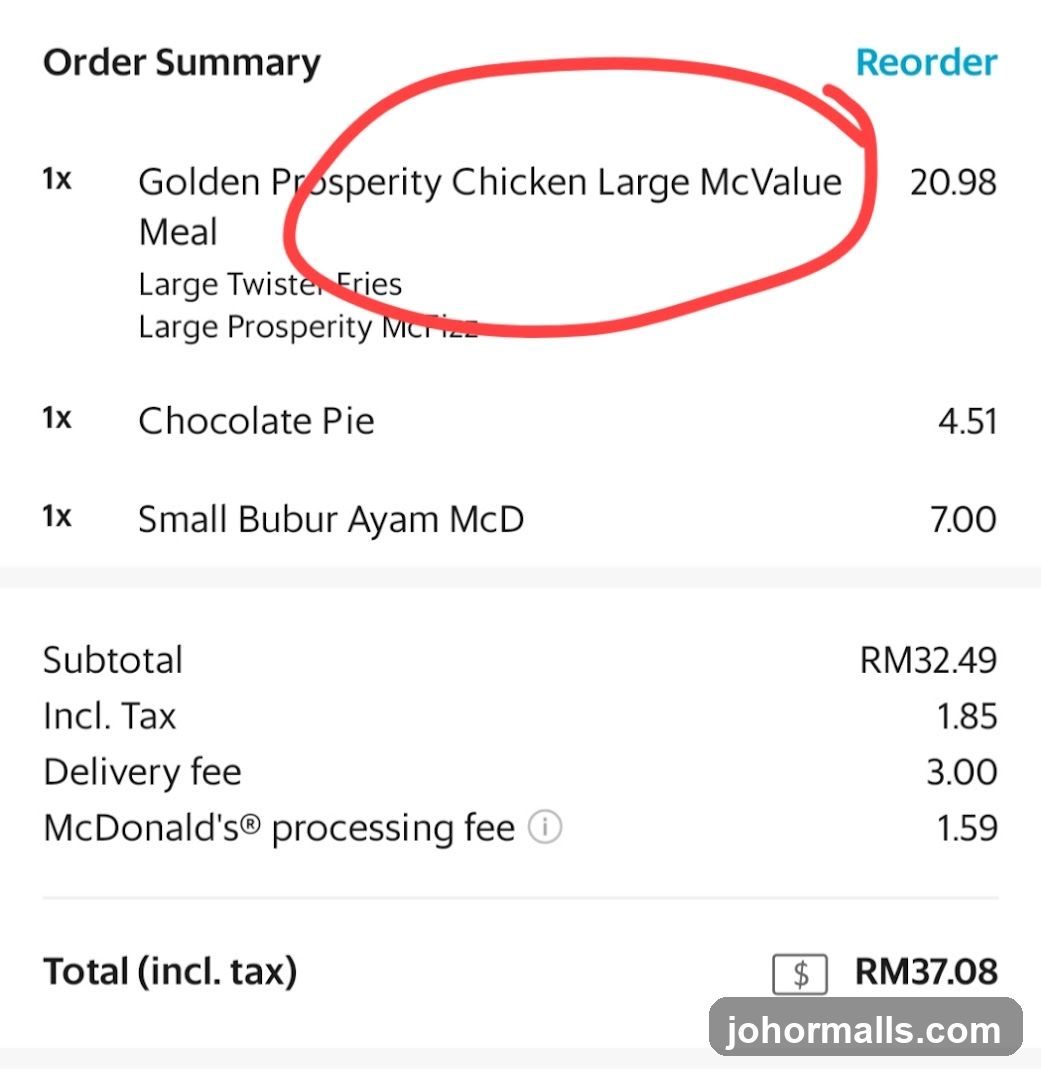 Order Summary