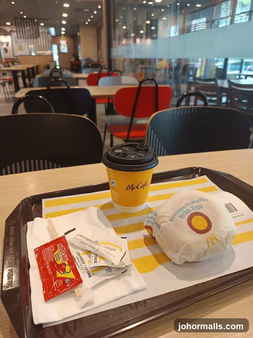 McDonald's Breakfast Tray