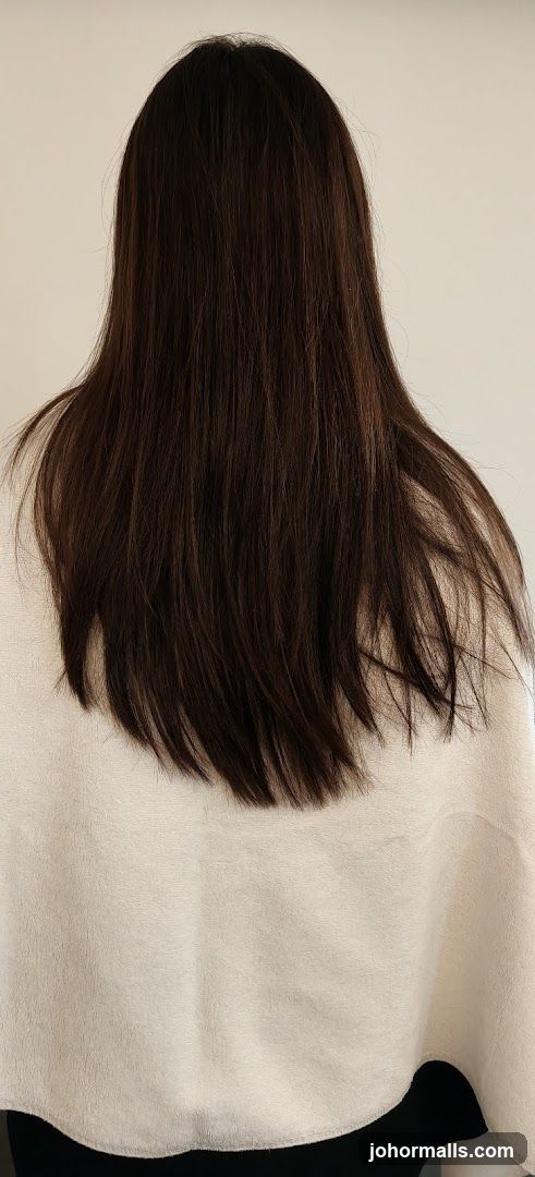 Woman's Dark Brown Hair