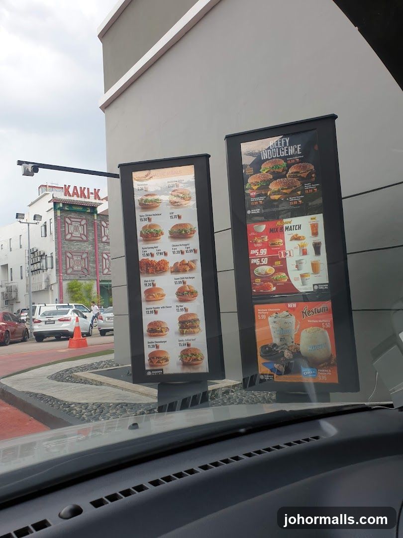 Drive-Thru Menu