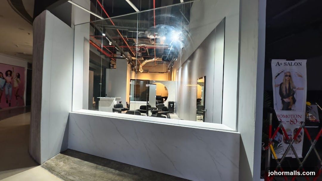 Salon Interior and Promotion Banner
