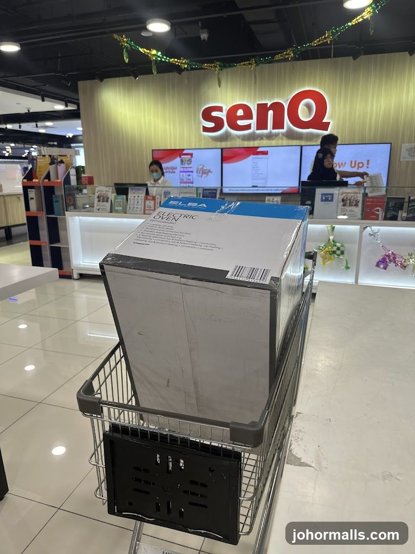 Shopping Cart with Appliance Box