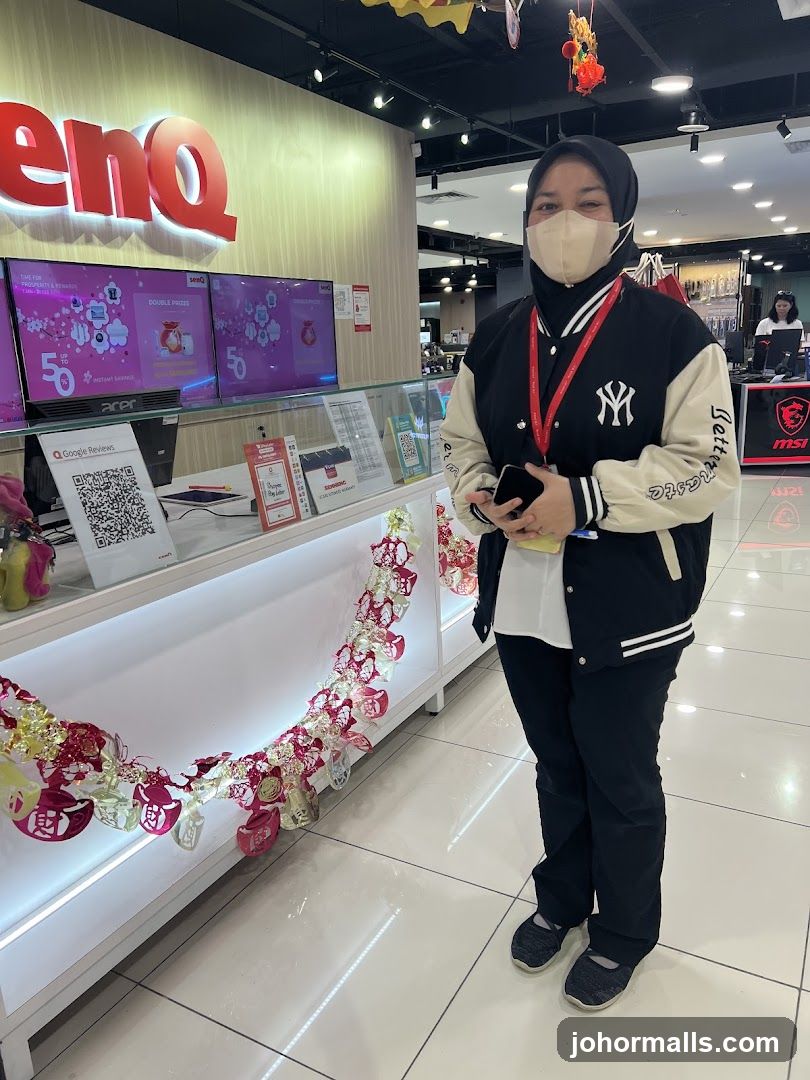 Store Interior with Promotions