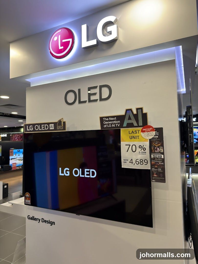 LG OLED TV Display