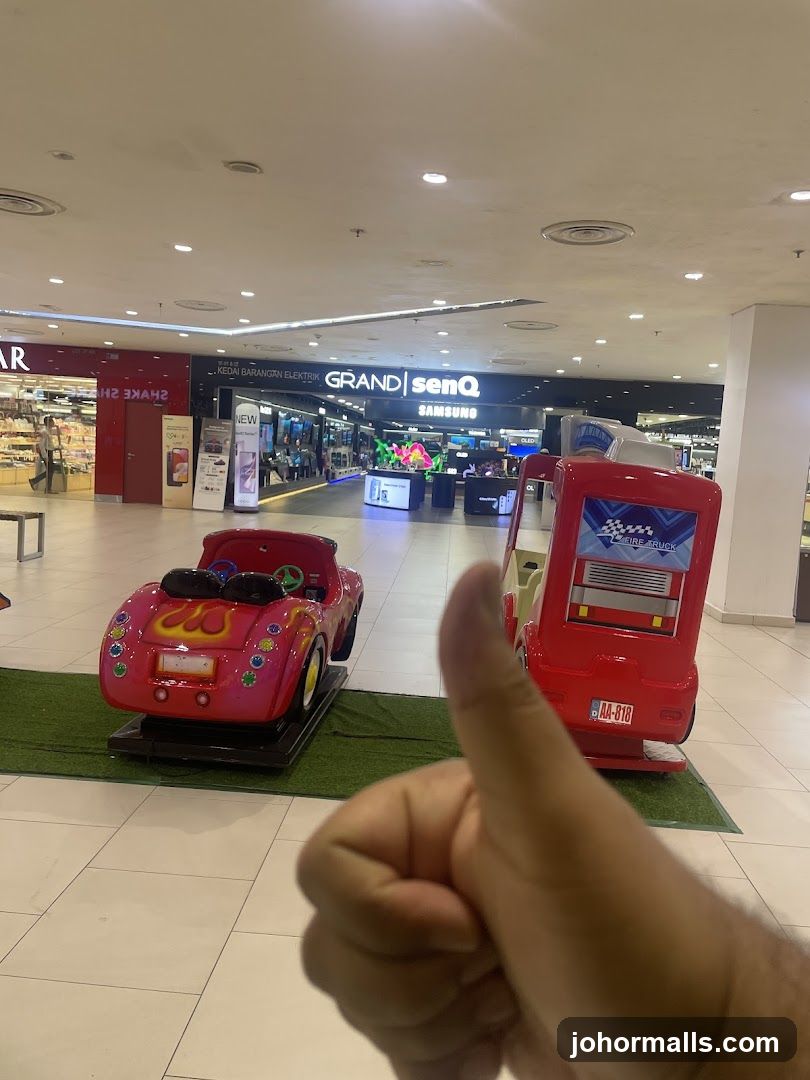 Children's Rides in a Mall