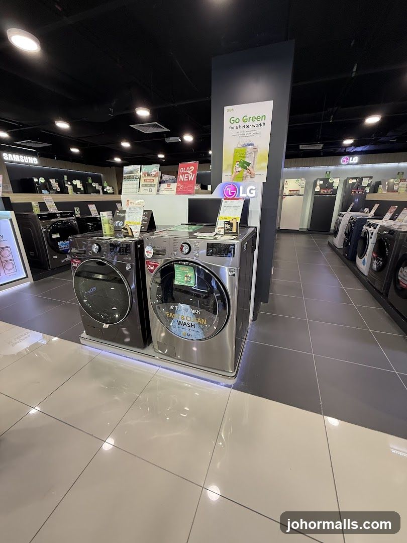 LG Washing Machines Display