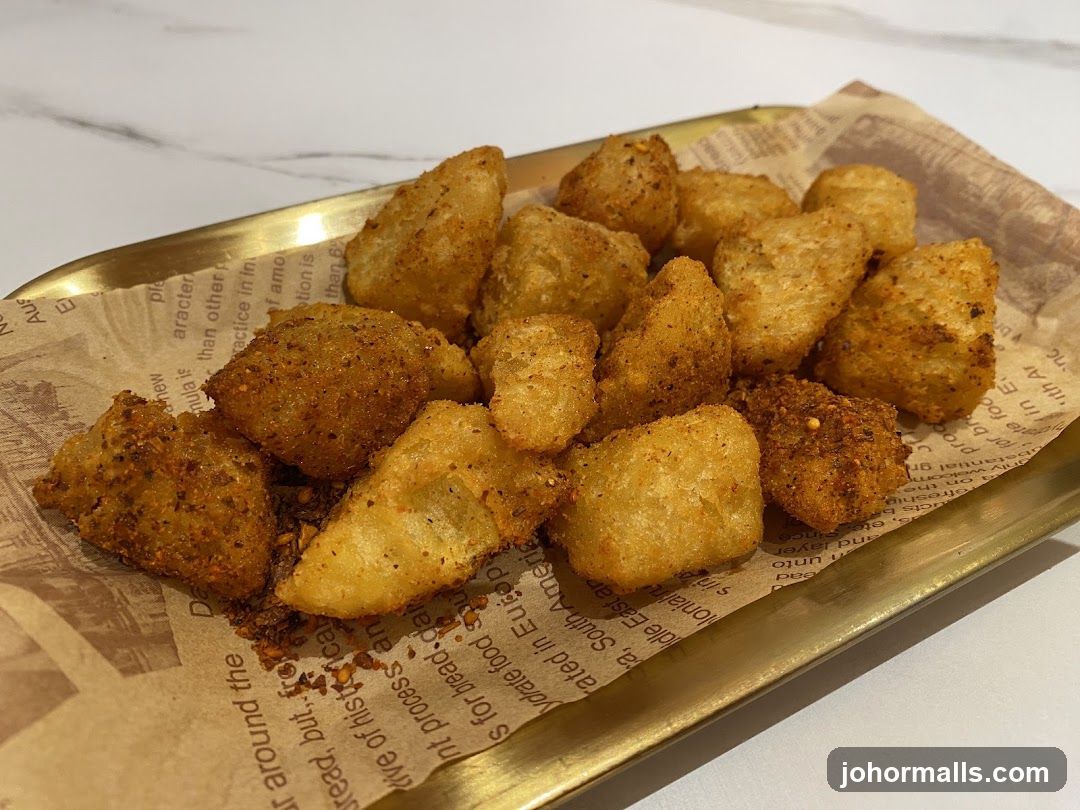 Spicy Fried Potato Bites