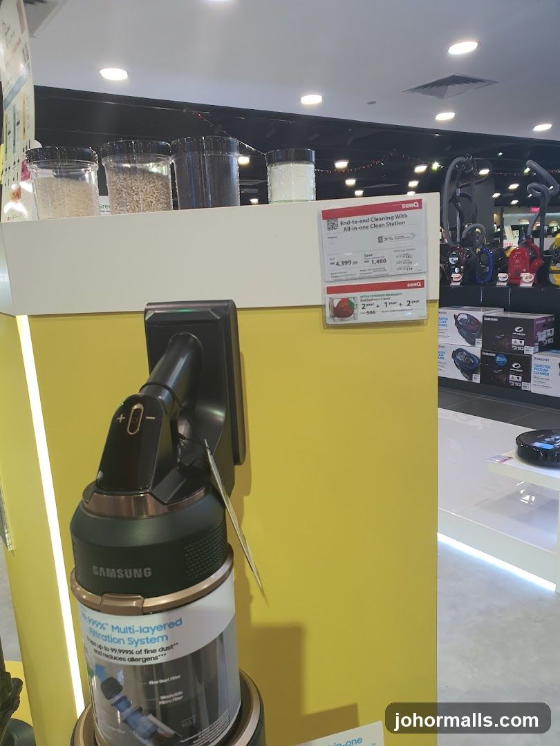 Samsung Vacuum Cleaner Display