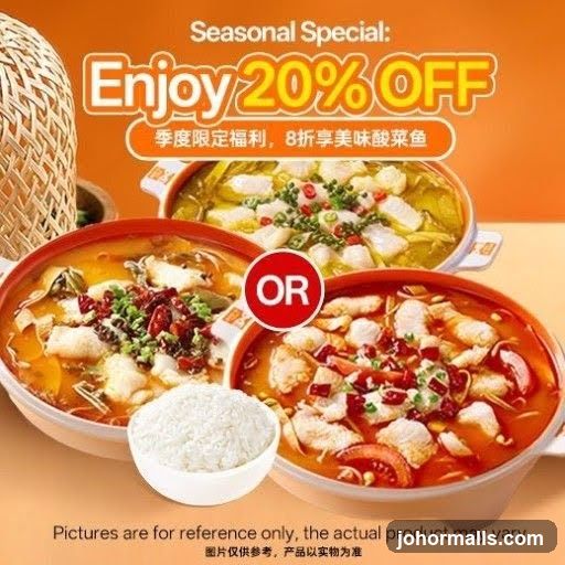 Seasonal Special 20% Off