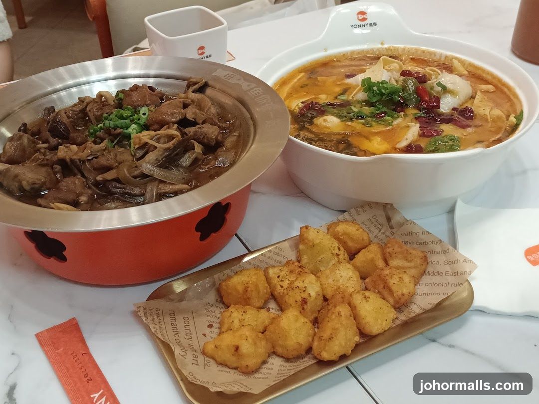 Dishes and Fried Food