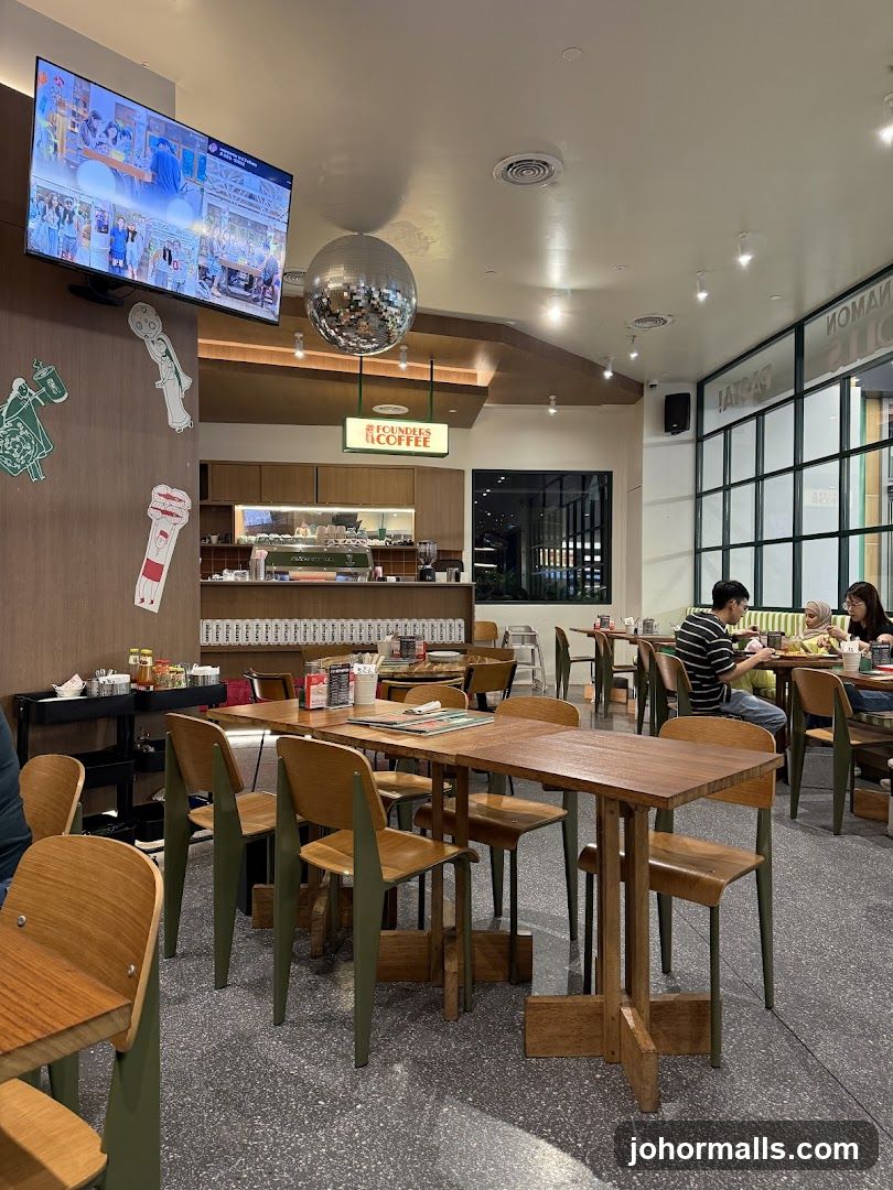 Interior of a coffee shop