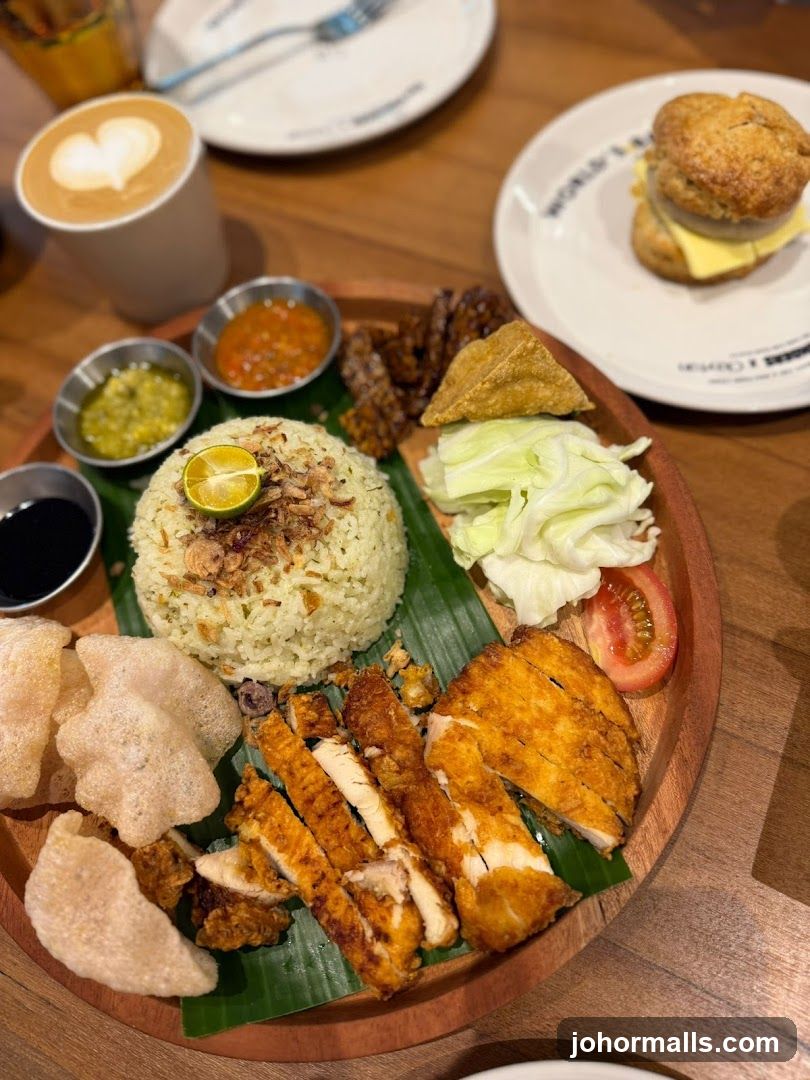 Nasi Lemak Platter