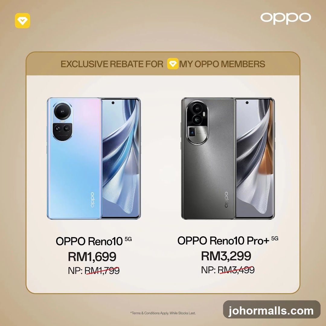 Oppo Reno 10 Series Promotion