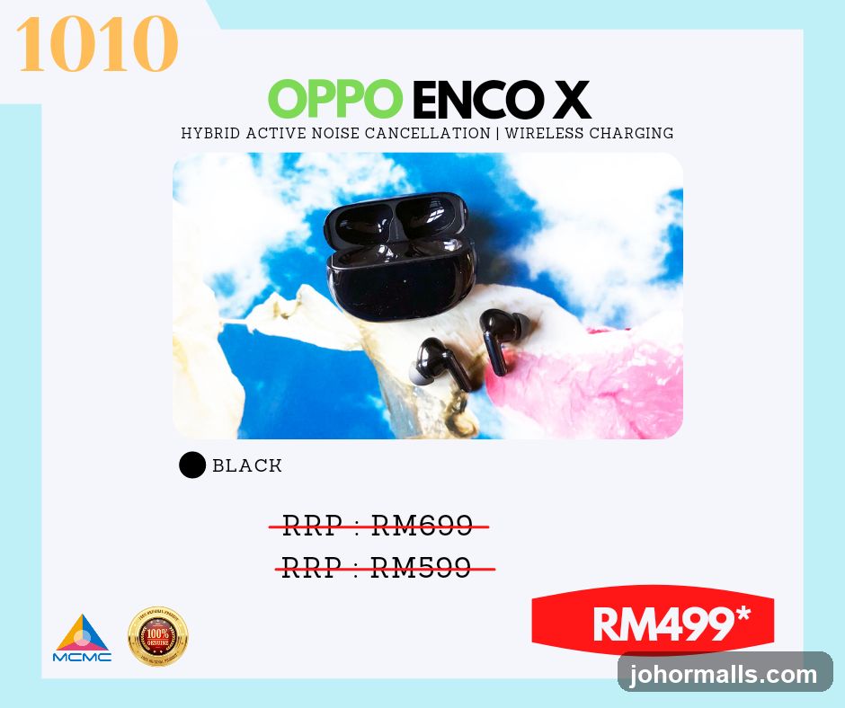 OPPO ENCO X Earbuds Promotion