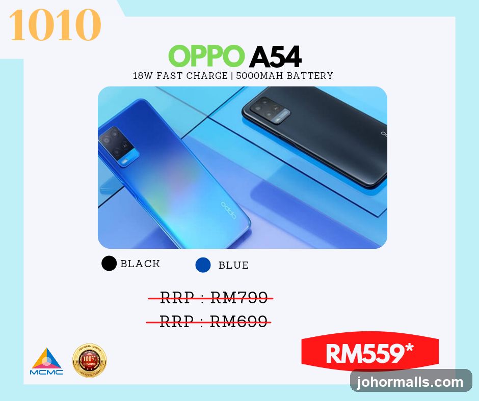 OPPO A54 Promotion