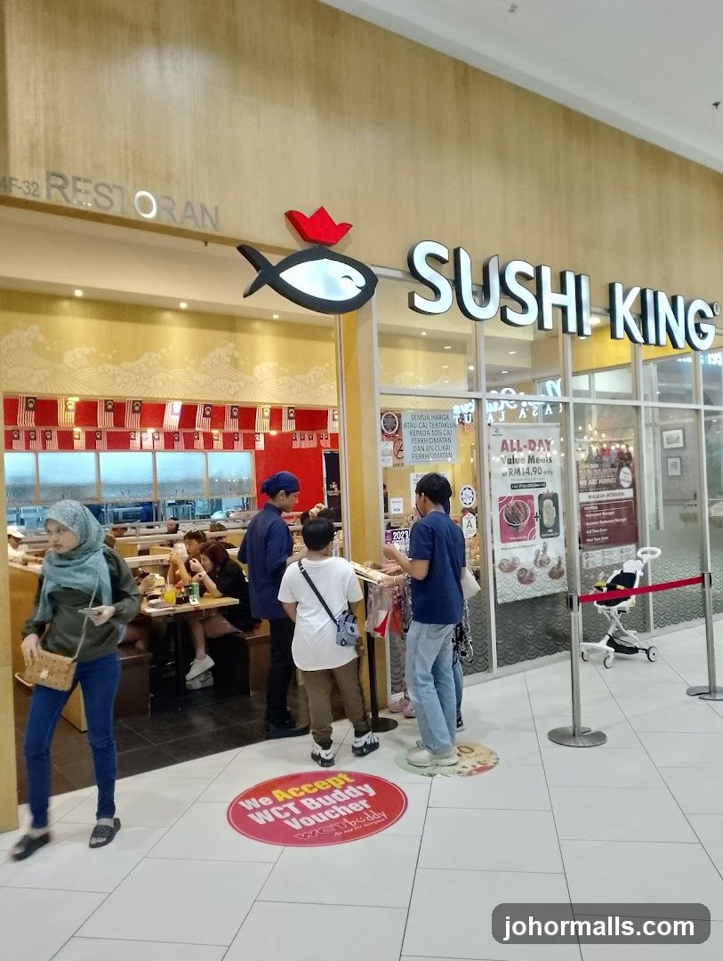 Sushi King Paradigm Mall, JB