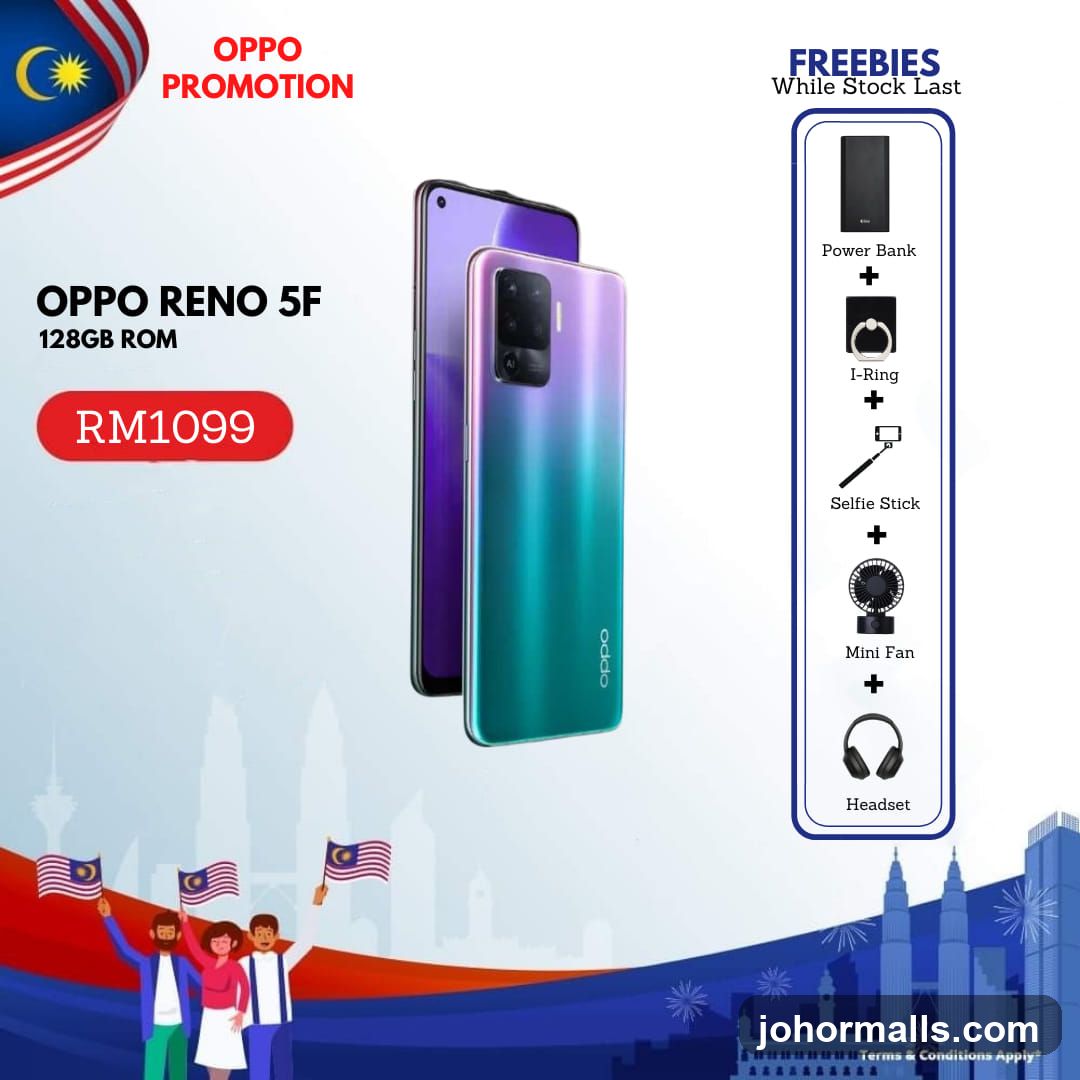 Oppo Reno 5F Promotion