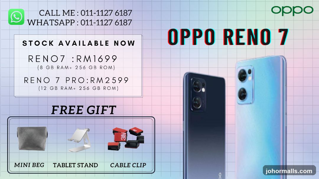 OPPO RENO 7 Promotion