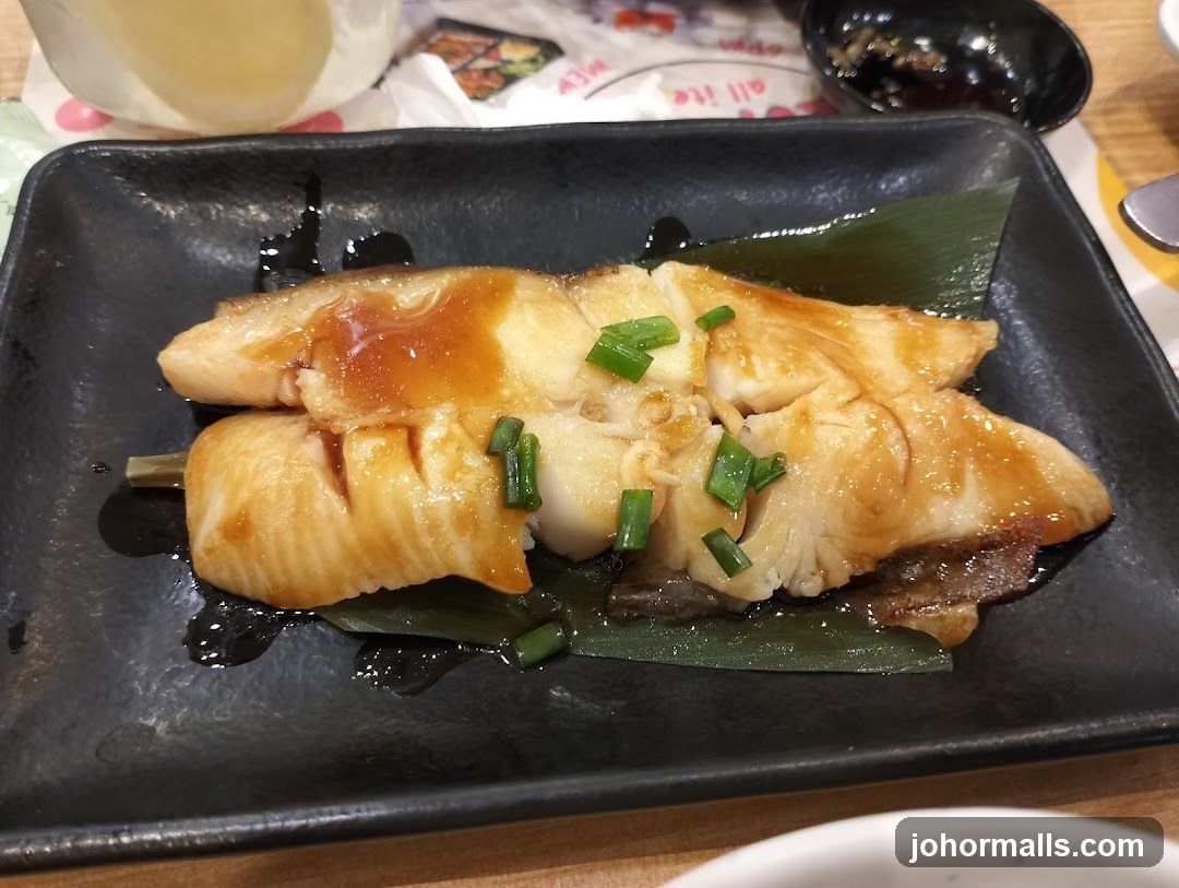 Grilled Fish with Scallions