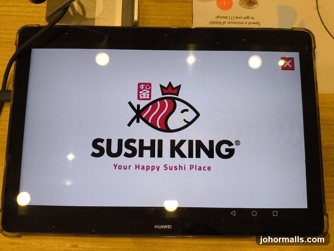 Sushi King Tablet Display