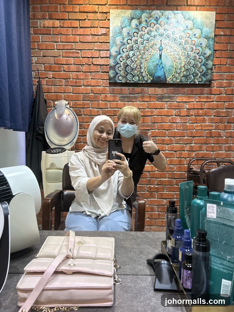 Two Women in a Salon