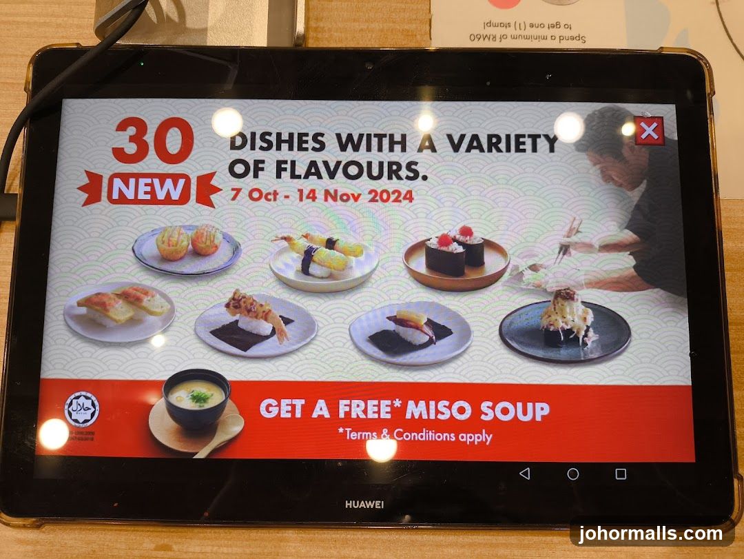 New Dishes Promotion