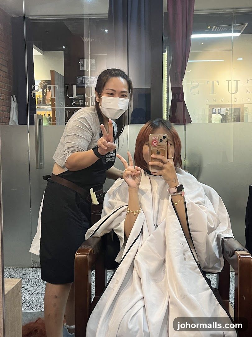 Hair Salon Selfie