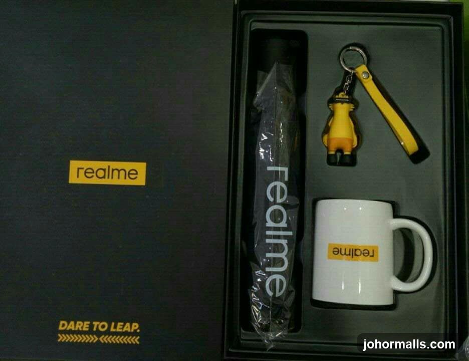 Realme branded merchandise gift box