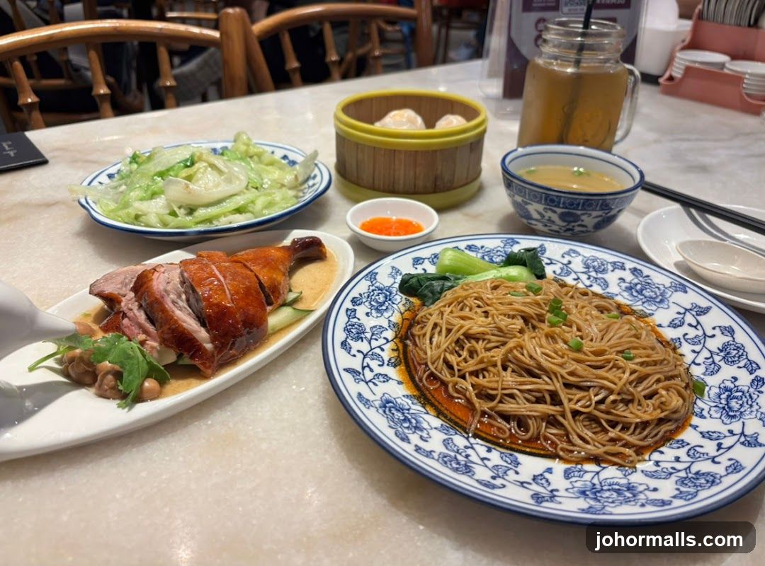 Chinese Food Spread
