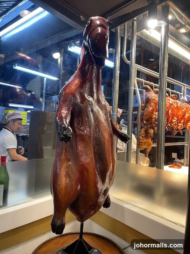 Roasted Duck Display