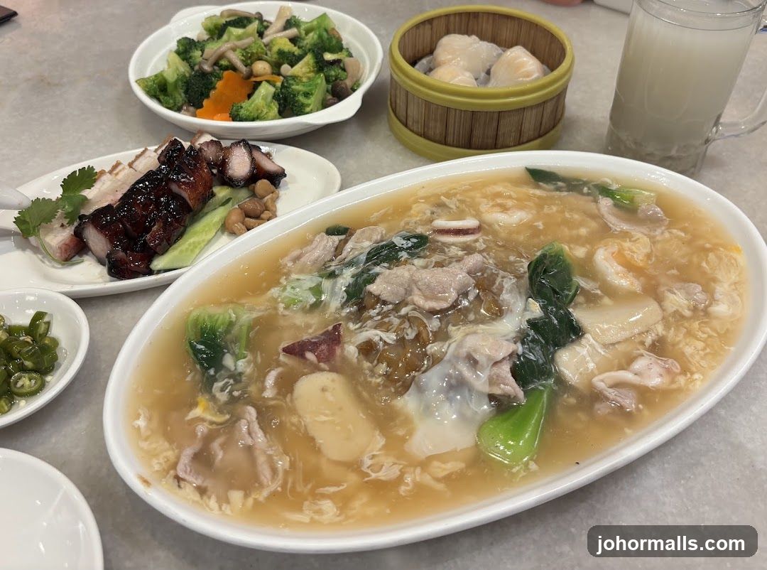 Chinese Food Spread