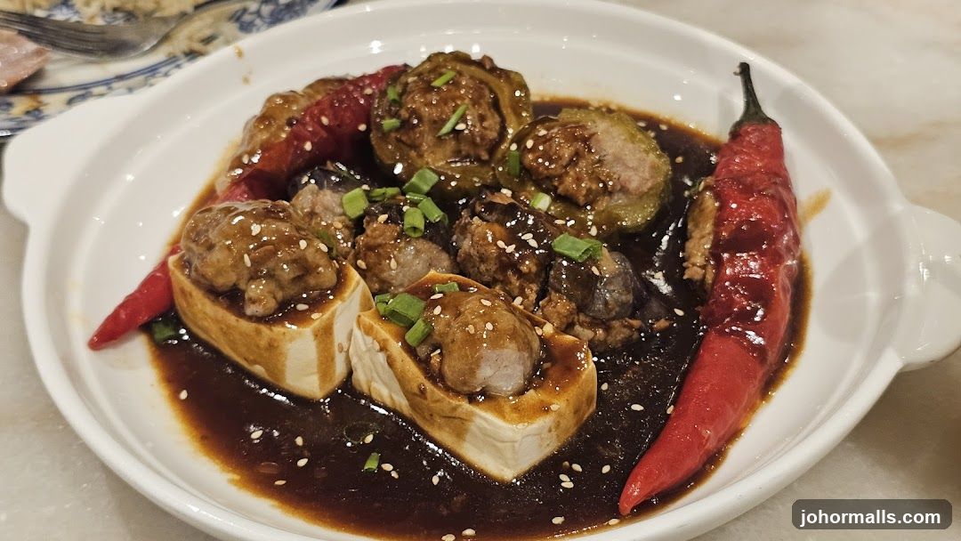 Stuffed Vegetables and Tofu