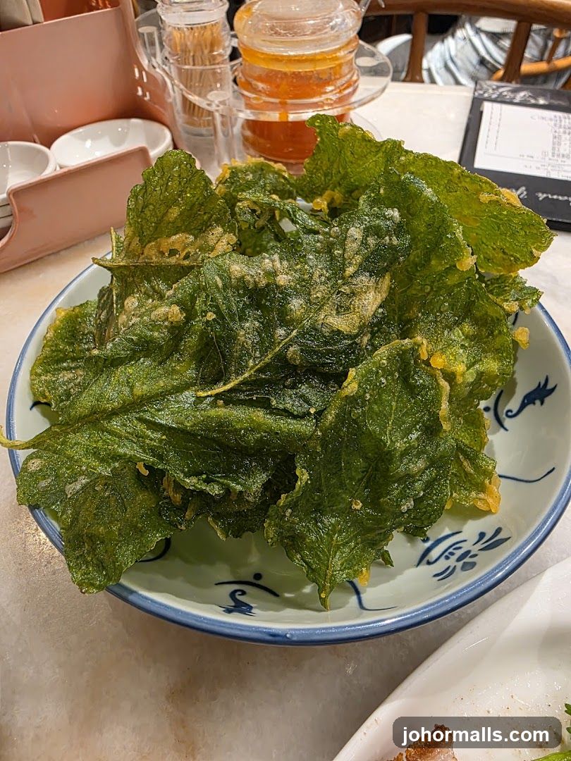 Crispy Fried Greens