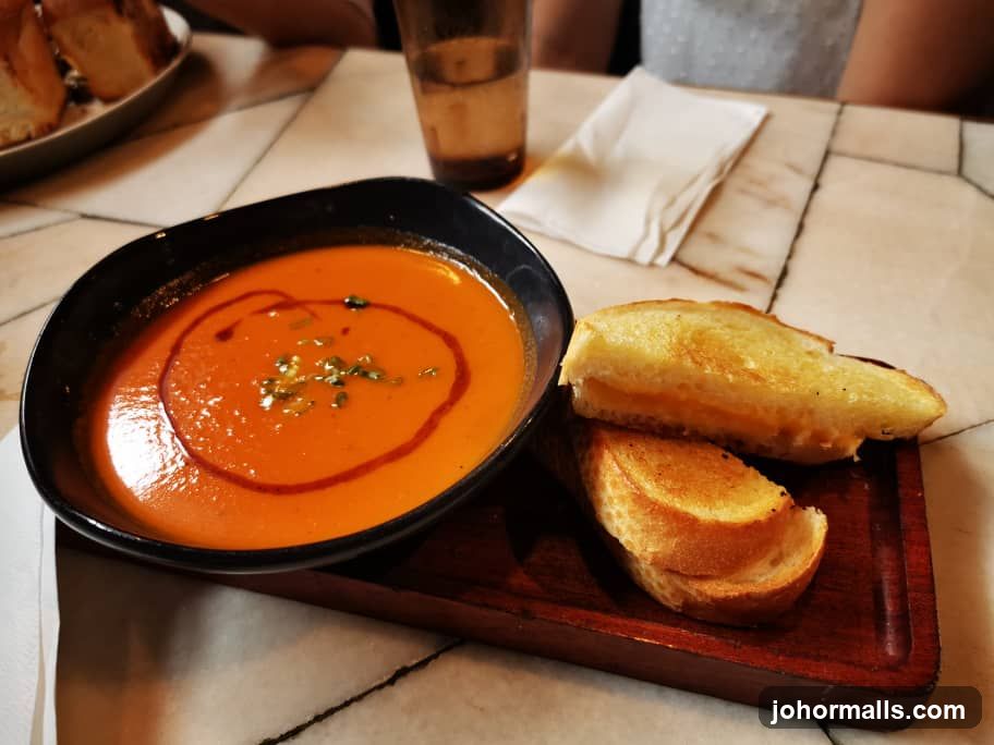 Tomato Soup and Grilled Cheese