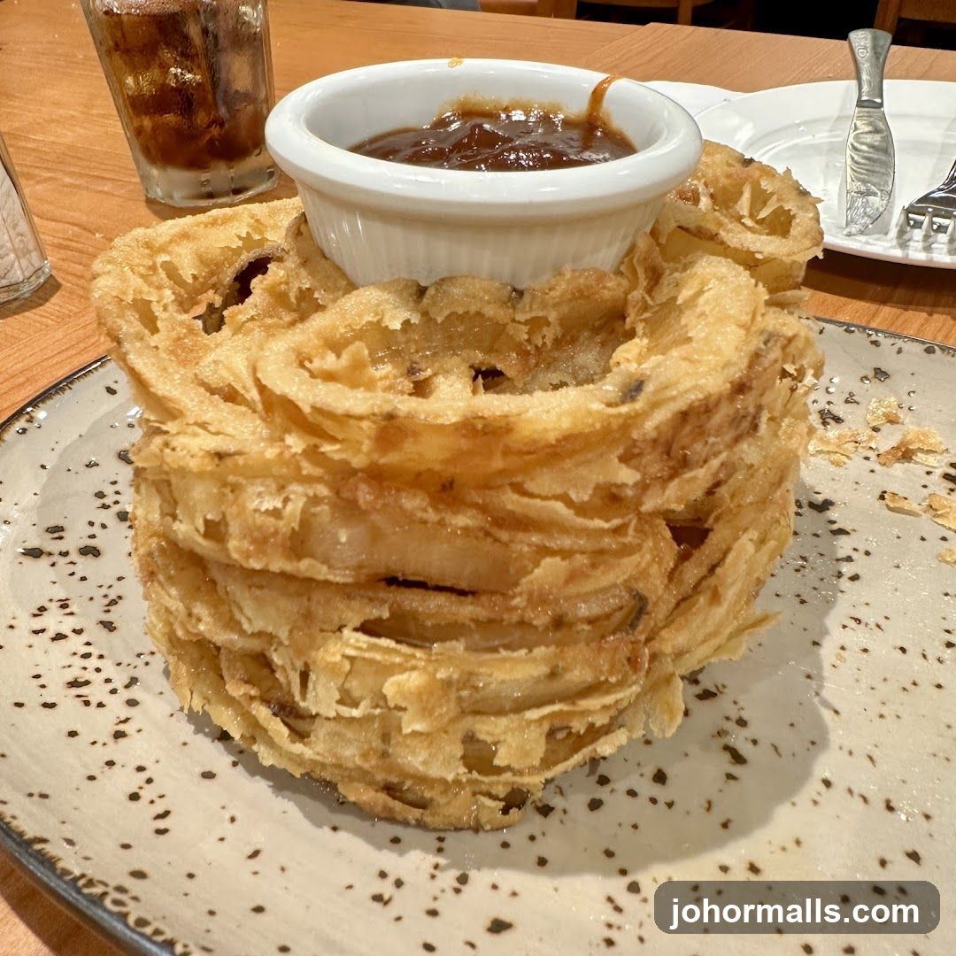 Onion Rings with Dipping Sauce