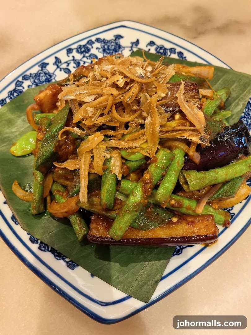 Stir-fried Vegetables with Anchovies