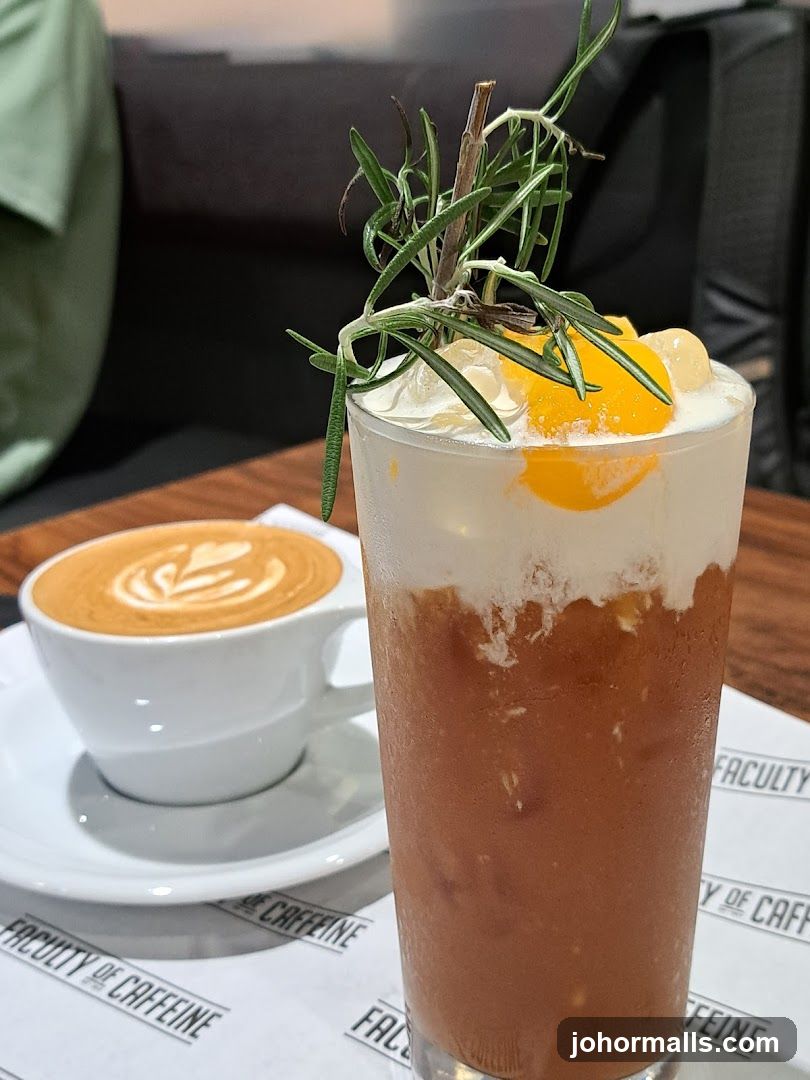 Coffee and Iced Drink
