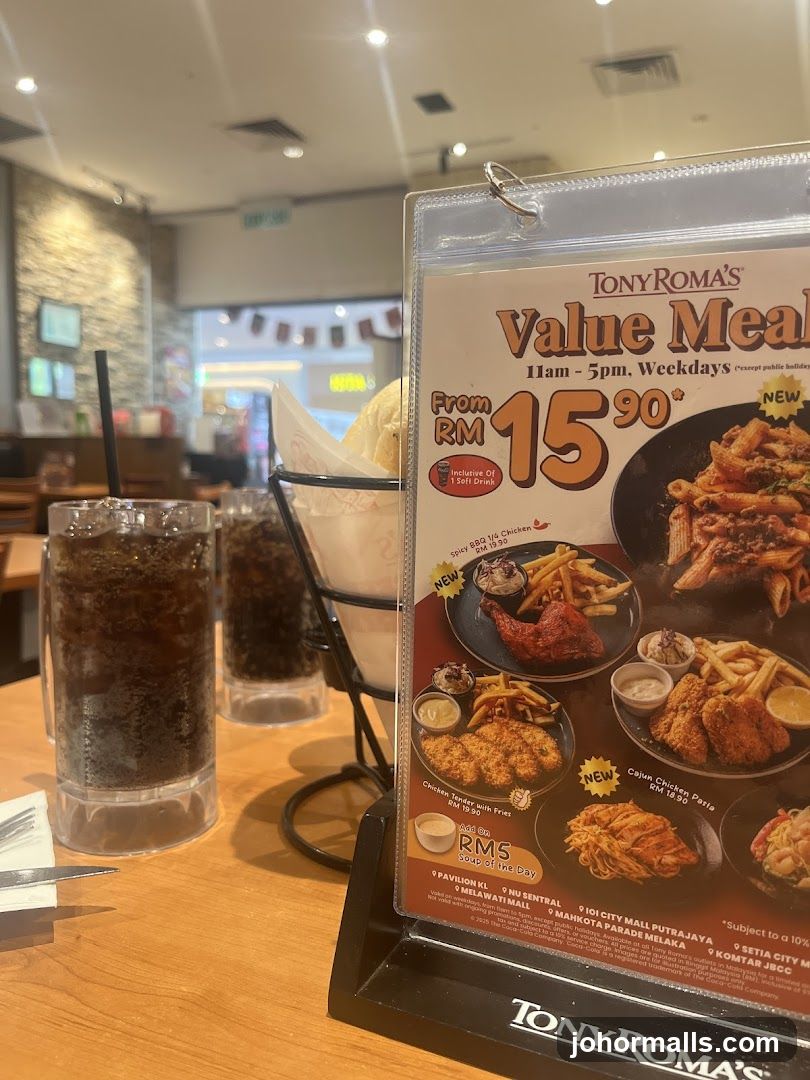 Tony Roma's Value Meal