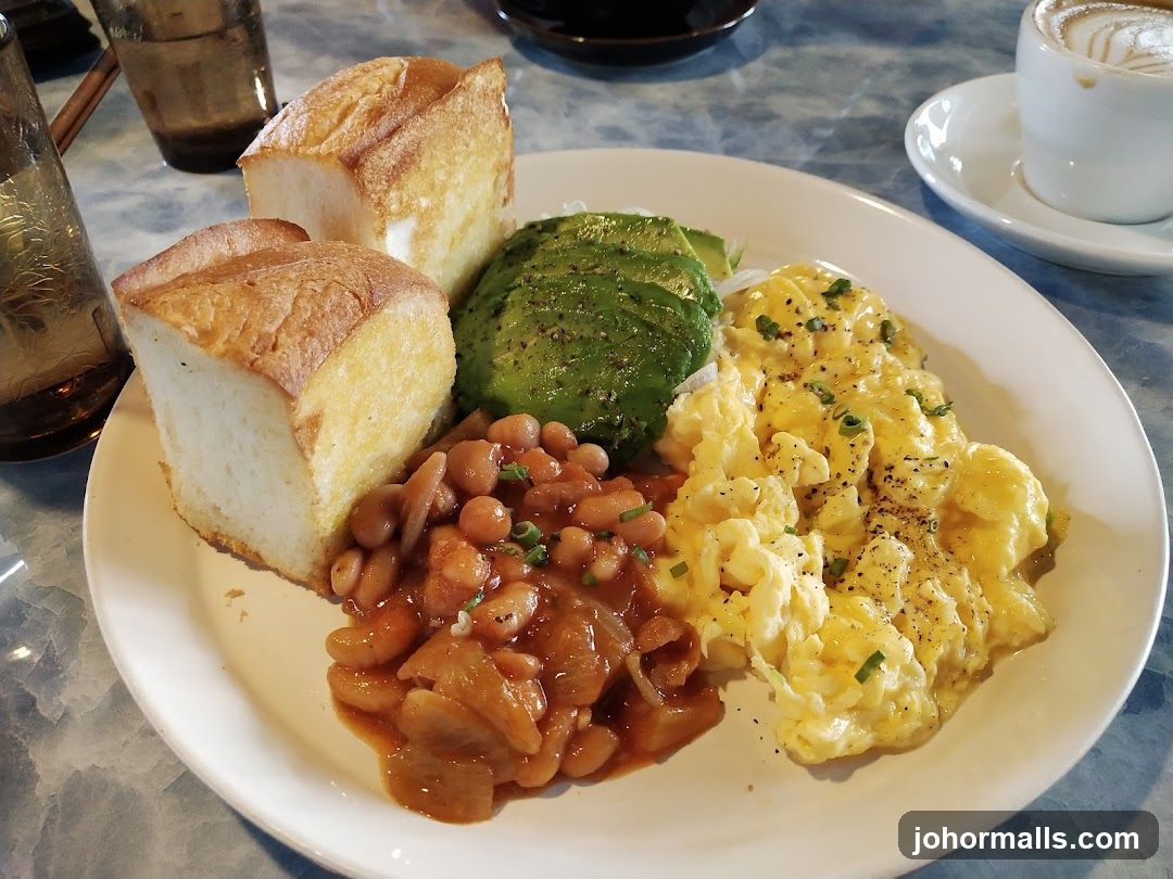 Breakfast Plate with Coffee