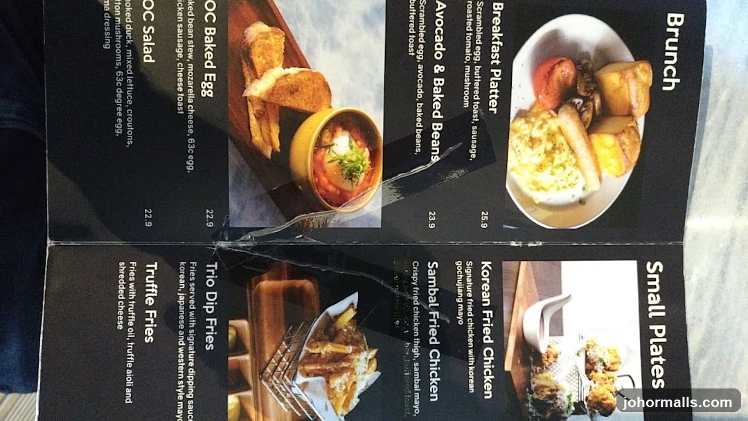 Brunch and Small Plates Menu