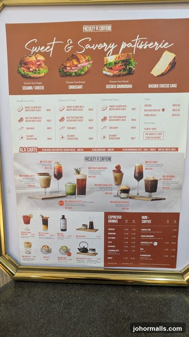 Faculty of Caffeine Sweet & Savory Patisserie