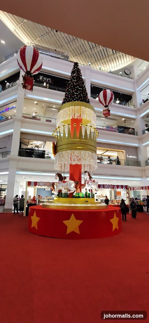 Christmas Tree Carousel Display