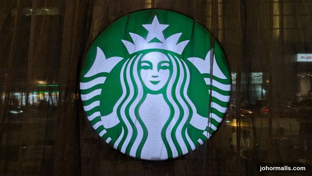 Starbucks Logo on Window