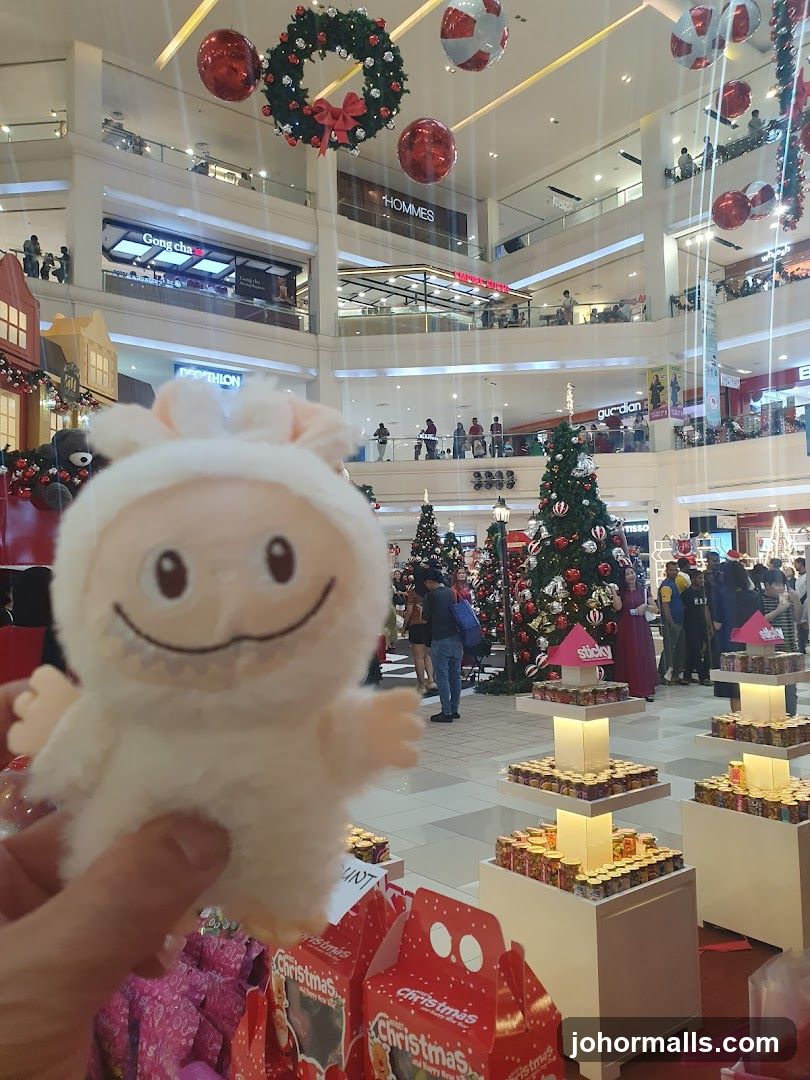 Christmas Decorations in a Mall