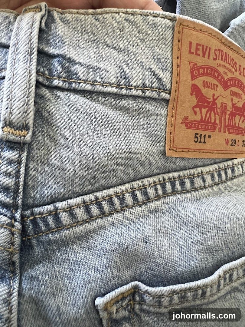 Levi Strauss & Co. 511 Jeans Label