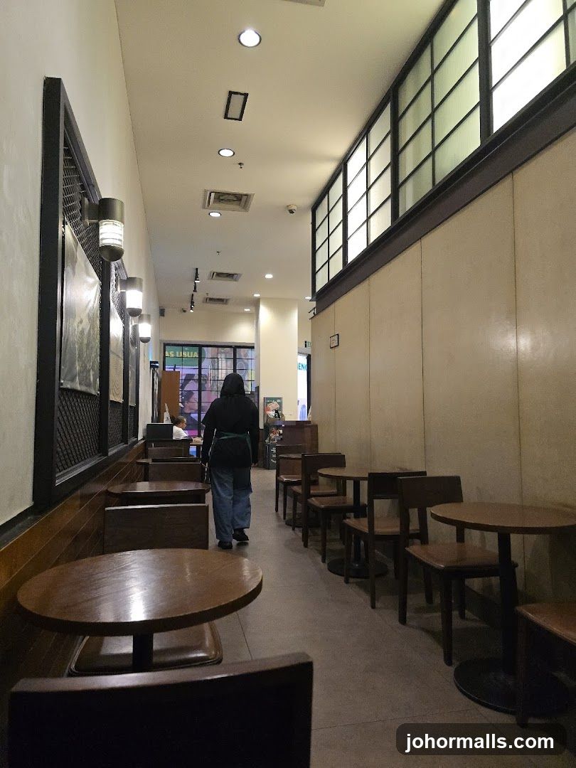 Cafe Interior with Seating