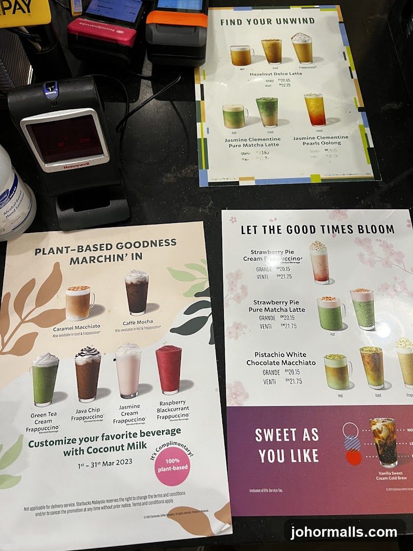 Starbucks Menu and Promotions