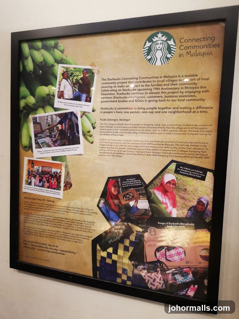 Starbucks Connecting Communities in Malaysia