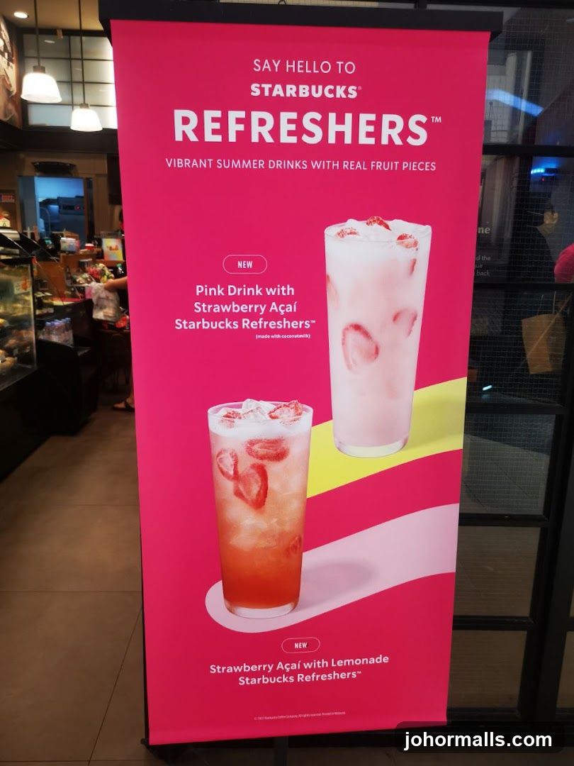 Starbucks Refreshers Advertisement